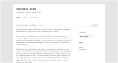 Desktop Screenshot of columbusfoodie.com